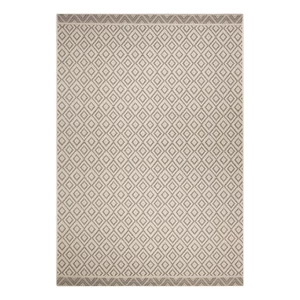 Béžovo-sivý vonkajší koberec Ragami Porto, 70 x 140 cm
