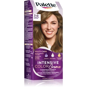 Schwarzkopf Palette Intensive Color Creme permanentná farba na vlasy odtieň 7-0 N6 Medium Blonde 1 ks