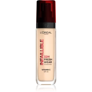 L’Oréal Paris Infaillible 32H Fresh Wear dlhotrvajúci tekutý make-up odtieň 015 Porcelain 30 ml