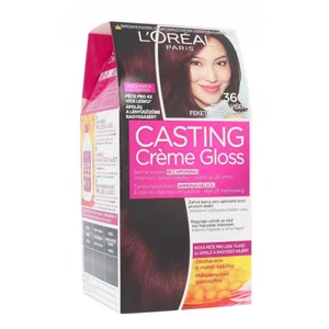 L´Oréal Paris Casting Creme Gloss 48 ml barva na vlasy pro ženy 360 Black Cherry na barvené vlasy; na všechny typy vlasů