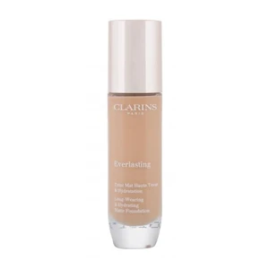 Clarins Everlasting Foundation 30 ml make-up pro ženy 110,5W Tawny na všechny typy pleti; na dehydratovanou pleť