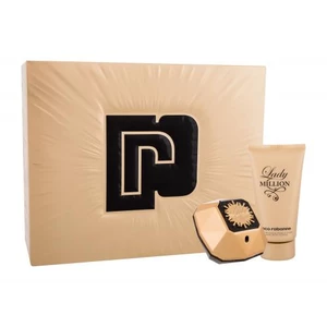 Paco Rabanne Lady Million Fabulous dárková kazeta parfémovaná voda 50 ml + tělové mléko 75 ml pro ženy