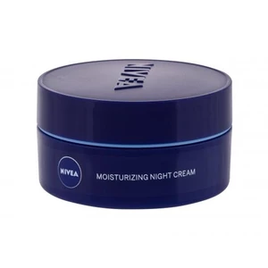 Nivea Moisturizing Night Cream Normal Skin 50 ml noční pleťový krém pro ženy na normální pleť; na smíšenou pleť; výživa a regenerace pleti