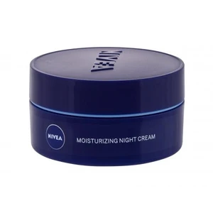 Nivea Moisturizing Night Cream Normal Skin 50 ml noční pleťový krém pro ženy na normální pleť; na smíšenou pleť; výživa a regenerace pleti