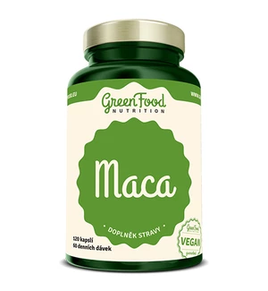 Maca - GreenFood Nutrition, 120 kapsúl,Maca - GreenFood Nutrition, 120 kapsúl