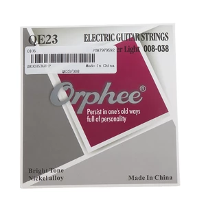 ORPHEE QE Series Electric Guitar Strings Smooth Handle Bright Sound Quality For Guitar Players