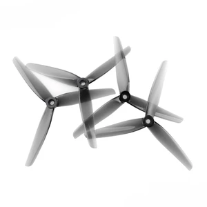 2Pairs HQProp 6X2.5X3 Light Grey Poly Carbonate 3-blade Propeller For FPV Racing RC Drone
