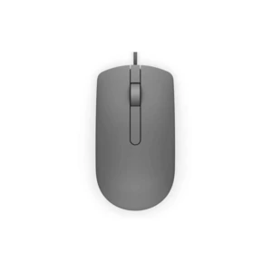 Myš Dell MS116 (570-AAIT) sivá drôtová myš • optický senzor • citlivosť 1 000 DPI • 3 tlačidlá (vrátane scrollovacieho kolieska) • USB • dĺžka kábla 1