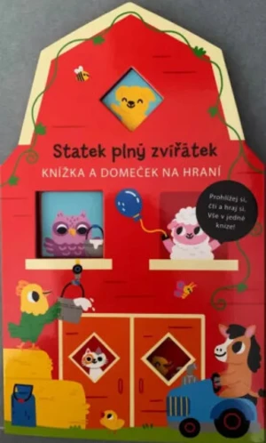 Statek plný zvířátek - Knížka a domeček na hraní - rozkládací leporelo - Lizzy Doyle