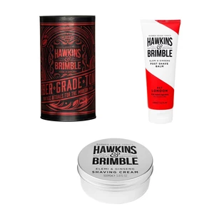 Hawkins & Brimble Darčekový set na holenie Hawkins & Brimble (krém a balzam)