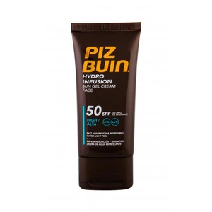 PIZ BUIN Hydro Infusion SPF50 50 ml opaľovací prípravok na tvár unisex na zmiešanú pleť