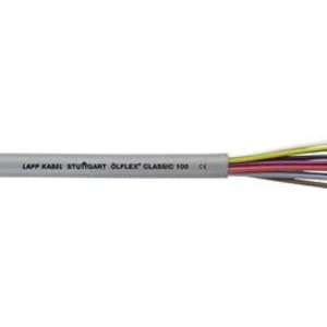 Řídicí kabel LAPP ÖLFLEX® CLASSIC 100 1120804/100, 7 G 2.50 mm², vnější Ø 11.10 mm, šedá, 100 m