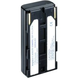 Li-Ion akumulátor pro videokameru CANON BP911, 7,4 V, 2000 mAh, černá