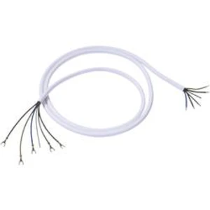 Síťový kabel Bachmann Electric 119272, otevřené konce, 2,5 mm², 3 m, bílá