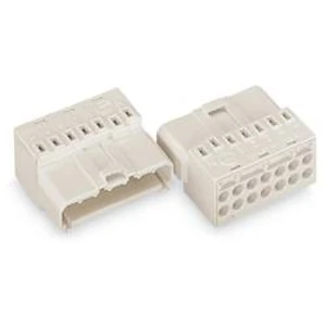 Spojovací konektor WAGO 267-510, 1.5-2.5 mm², Pólů: 7, bílá, 50 ks