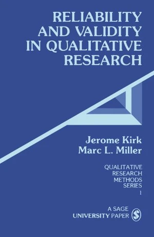 Reliability and Validity in Qualitative Research