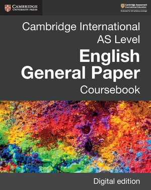 Cambridge International AS Level English General Paper Coursebook Digital Edition