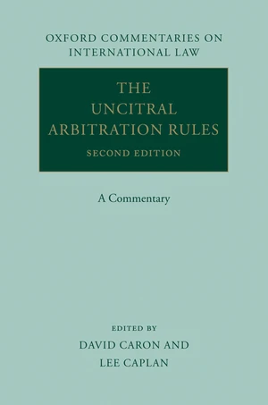 The UNCITRAL Arbitration Rules