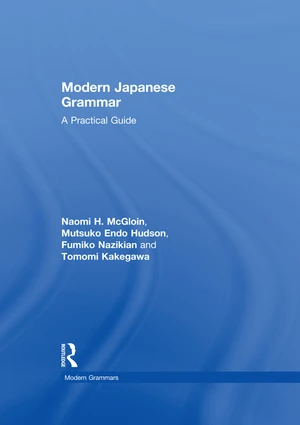 Modern Japanese Grammar