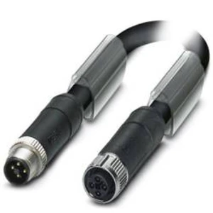 Připojovací kabel pro senzory - aktory Phoenix Contact SAC-4P-M12MST/ 1,0-110/M12FST 1089988 zástrčka, rovná, zásuvka, rovná, 1.00 m, 1 ks