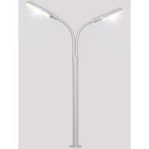 H0 pouliční lampa dvojité hotový model Viessmann 1 ks