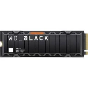 Interní SSD disk NVMe/PCIe M.2 500 GB WD Black™ SN850 Heatsink Retail WDS500G1XHE M.2 NVMe PCIe 4.0 x4