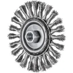 Kulatý kartáč COMBI TWIST 125 x 28 mm, tloušťka drátu 0,35 Mm se závitem M14 PFERD POS RBG 12512/M14 CT INOX 0,35, 43303053, 1 ks