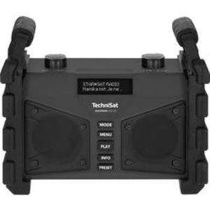 Odolné rádio TechniSat DIGITRADIO 230 OD, AUX, Bluetooth, USB, černá