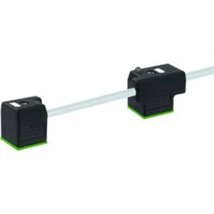 Dvojitý ventilový konektor s připojovacím vedením Murr Elektronik 7000-58041-2271000 šedá, 1 ks