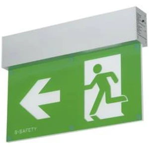 LED nouzové osvětlení únikových cest montáž na stěnu východ, úniková cesta, vpravo, vlevo B-SAFETY L-LUX STANDARD BR558080