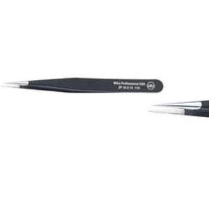 ESD pinzeta 3c Wiha Professional ESD ZP 16 0 14 32346, špičatý, 110 mm