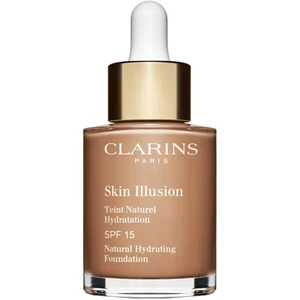 Clarins Skin Illusion Natural Hydrating Foundation rozjasňující hydratační make-up SPF 15 odstín 112.3N Sandalwood 30 ml