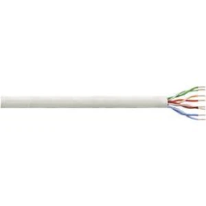 Síťový kabel F/UTP Cat 6 LogiLink CPV0022, nestíněný, 305 m, šedá