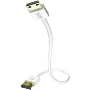 HDMI kabel Inakustik [1x HDMI zástrčka - 1x mini HDMI zástrčka C] bílá 3.00 m