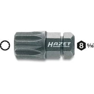 Bit s více hranami Hazet 2597-03, vel. M8, Speciální ocel , 1 ks