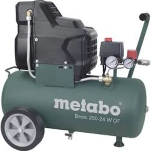 Pístový kompresor Metabo Basic 250-24 W OF 601532000, objem tlak. nádoby 24 l