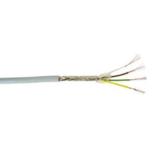 Řídicí kabel VOKA Kabelwerk LiYCY 102104-00, 4 x 0.25 mm², vnější Ø 4.80 mm, šedá, metrové zboží