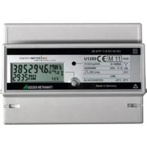 Třífázový elektroměr digitální Úředně schválený: Ano Gossen Metrawatt U1289-V011