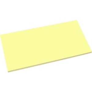 Staticky přilnavé, elektrostaticky přiléhavé, 20 x 10 cm, žluté, polypropylen, 100 listů Sigel MU133, (š x v) 200 mm x 100 mm, žlutá, 100 listů