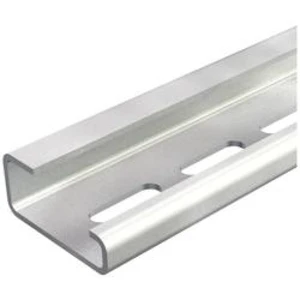 Montážní lišta s otvory OBO Bettermann 2064 GTPL 2M, s otvory, 2000 mm, ocel, 1 ks
