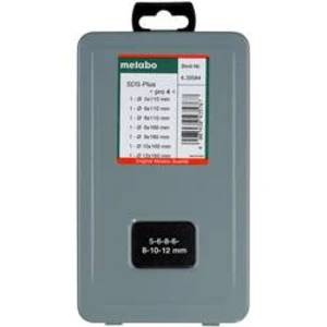 Vrták do betonu Metabo 630584000 5 mm, 6 mm, 8 mm, 10 mm, 12 mm, 7 ks
