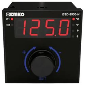Termostat Emko ESD-9950-N.2.20.0.1/02.00/0.0.0.0, typ senzoru Pt100, S , R , K, J