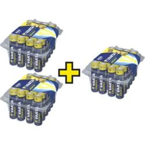 Mikrotužková baterie AAA alkalicko-manganová Varta Energy, Kauf 3 Sets - zahl 2,, 1.5 V, 72 ks