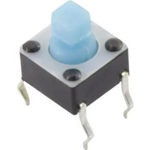 Tlačítko TRU COMPONENTS YST-1102T, 12 V/DC, 0.05 A, 1 ks