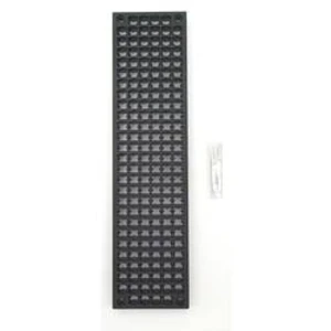 Děrovaná stěna 1586230, (d x š x v) 71 x 12 x 280 mm, plast ABS , 1 ks