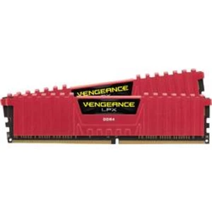 Sada RAM pro PC Corsair Vengeance® LPX Red CMK16GX4M2B3000C15R 16 GB 2 x 8 GB DDR4-RAM 3000 MHz CL15 17-17-35