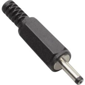 Nízkonapěťový konektor TRU COMPONENTS 1582376, 12 V/DC, 1 A, zástrčka, rovná, 2.4 mm, 0.7 mm, 1 ks