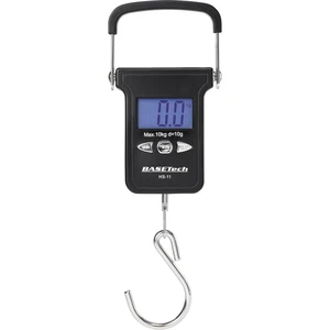 Basetech HS-11 závesná váha  Max. váživosť 10 kg Rozlíšenie 10 g  čierna