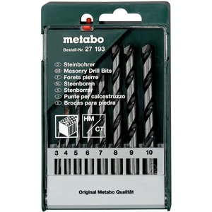 Metabo  627193000  sada špirálových vrtákov do kameňa 8-dielna    1 ks