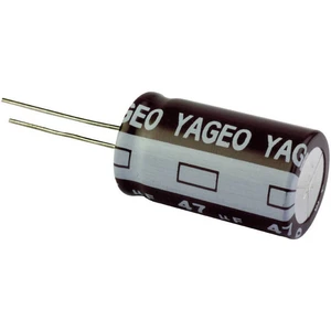 Yageo SE063M0033BZF-0611 elektrolytický kondenzátor radiálne vývody  2.5 mm 33 µF 63 V 20 % (Ø x v) 6 mm x 11 mm 1 ks